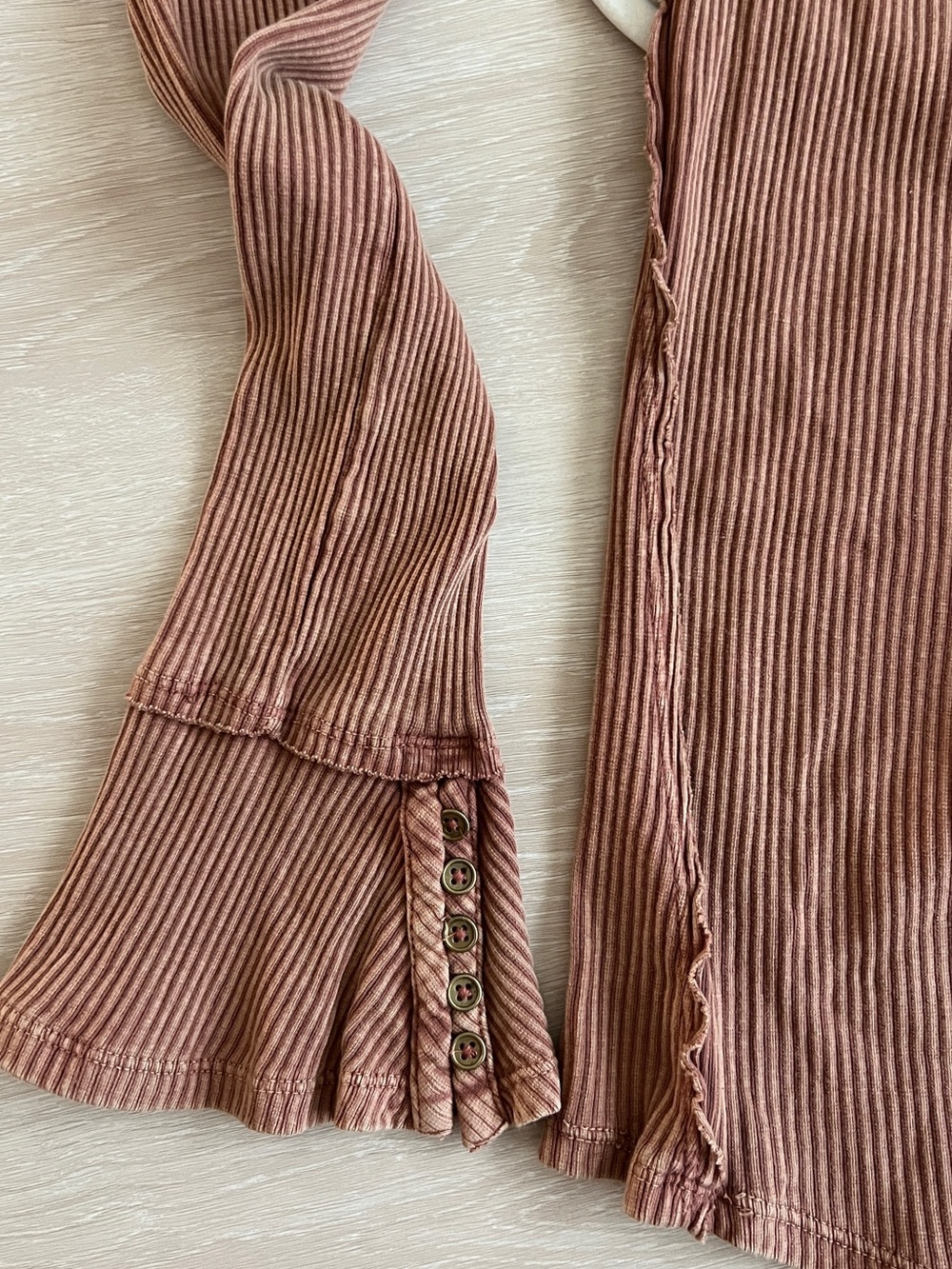 Free People Ribbed Long-Sleeve Top - Picture 2 of 4